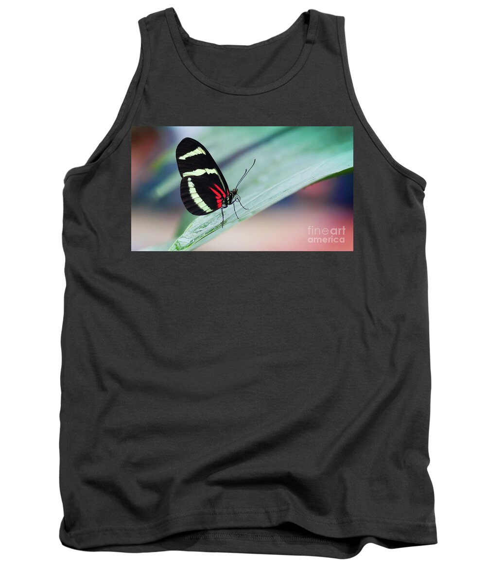 Butterfly Tank Top featuring the photograph Little Sister by Franziskus Pfleghart