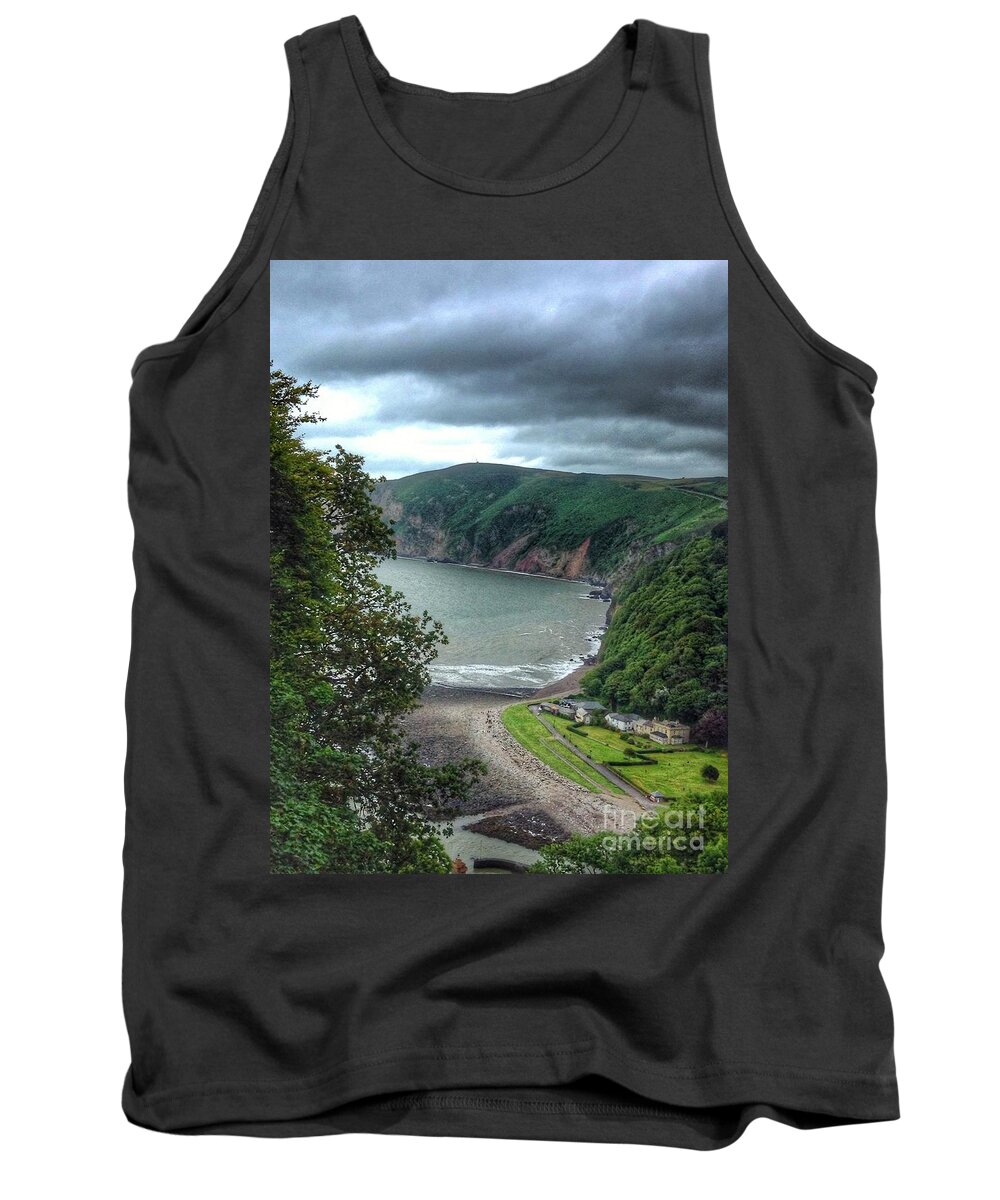 Lynmouth Tank Top featuring the photograph Little Switzerland by Joan-Violet Stretch