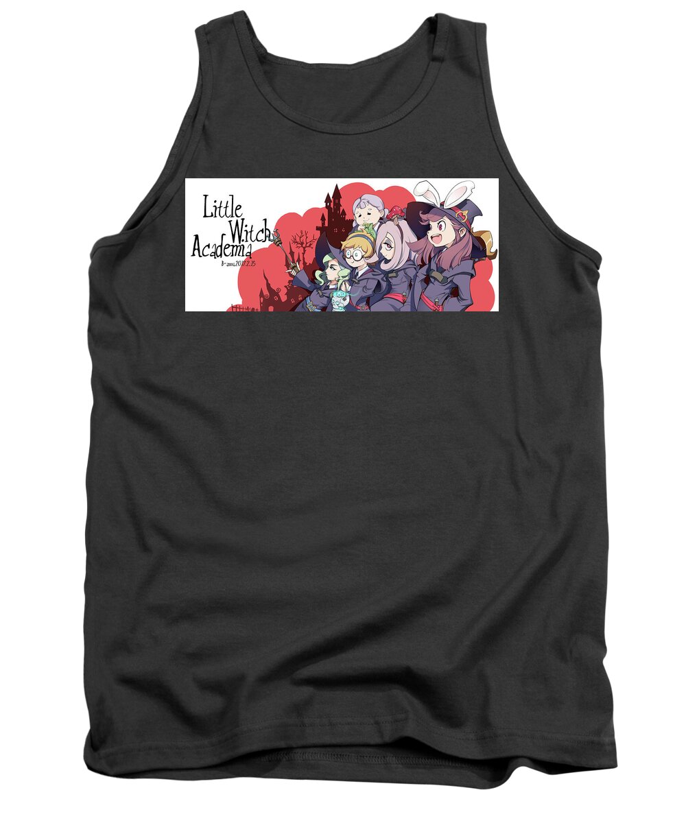 Little Witch Academia Tank Top featuring the digital art Little Witch Academia by Super Lovely