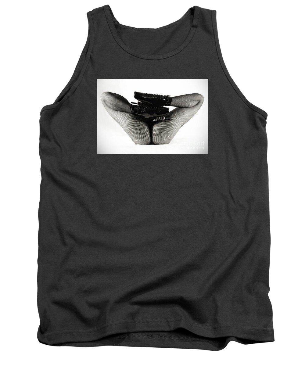 Artistic Tank Top featuring the photograph Locked gates by Robert WK Clark