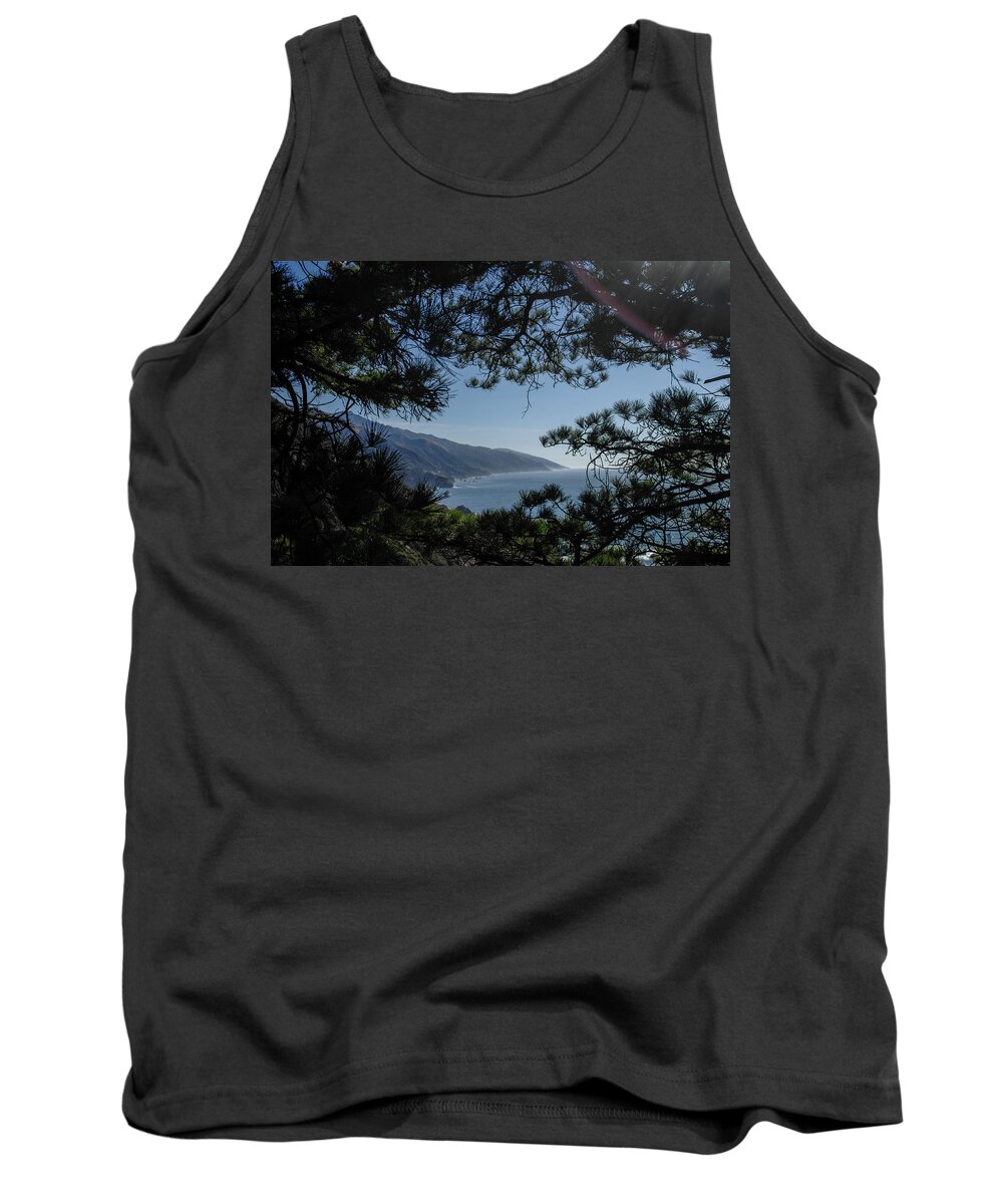 Coastal Tank Top featuring the photograph Looking Back by David Shuler