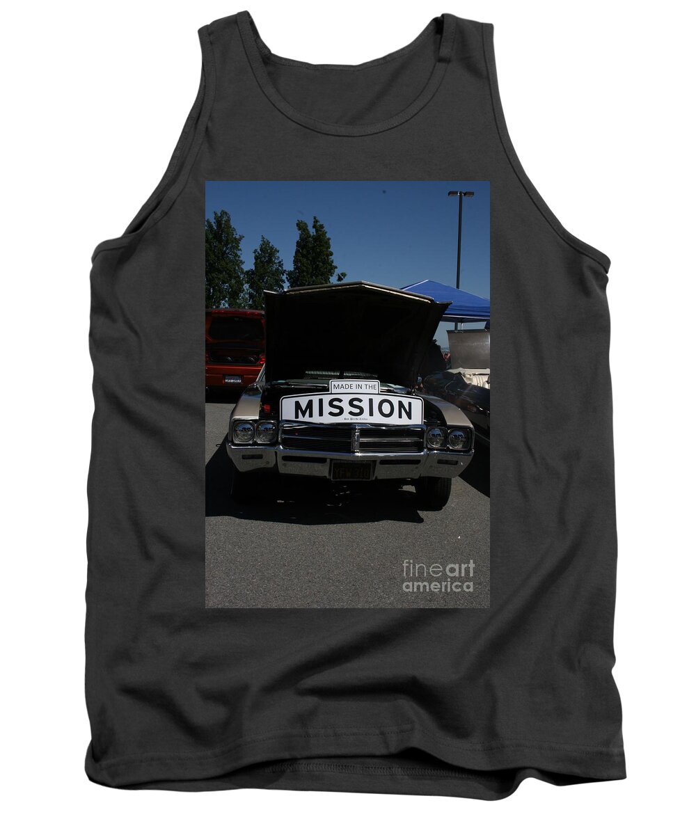 Car Tank Top featuring the photograph Made in the Mission by Cynthia Marcopulos