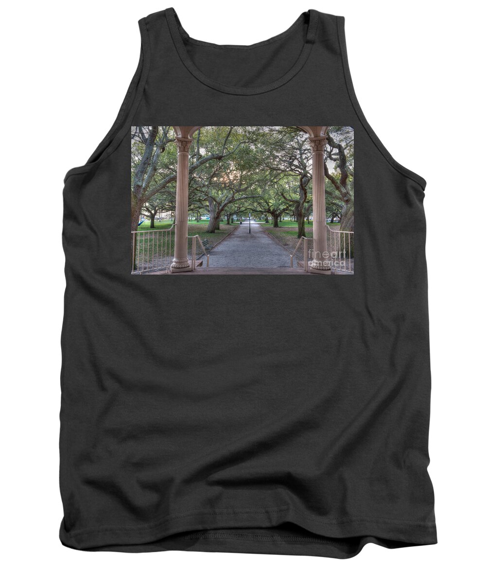White Point Gazebo Tank Top featuring the photograph Marriage Celebration by Dale Powell