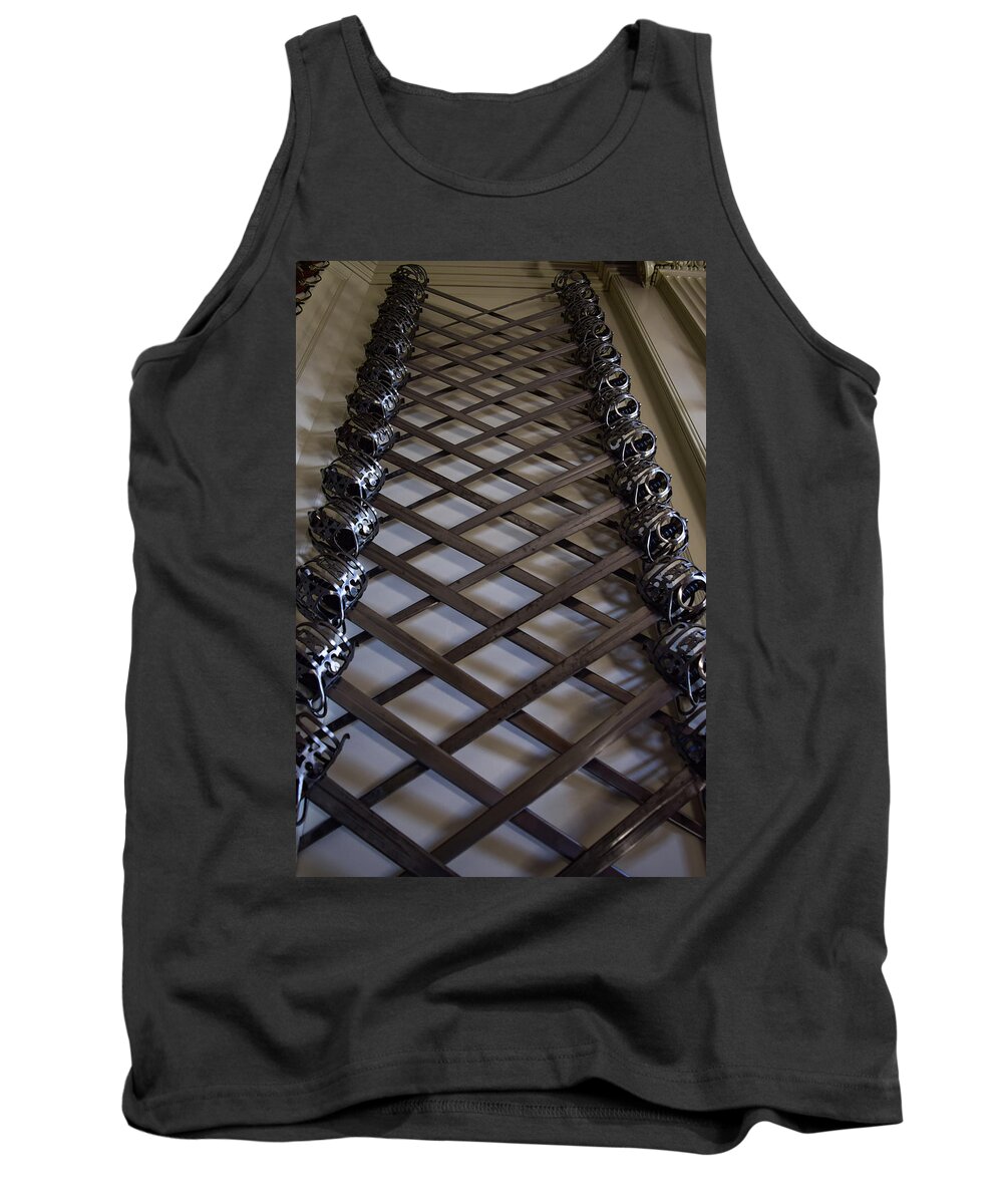Sword Tank Top featuring the photograph Mesmerizing Swords by Nicole Lloyd