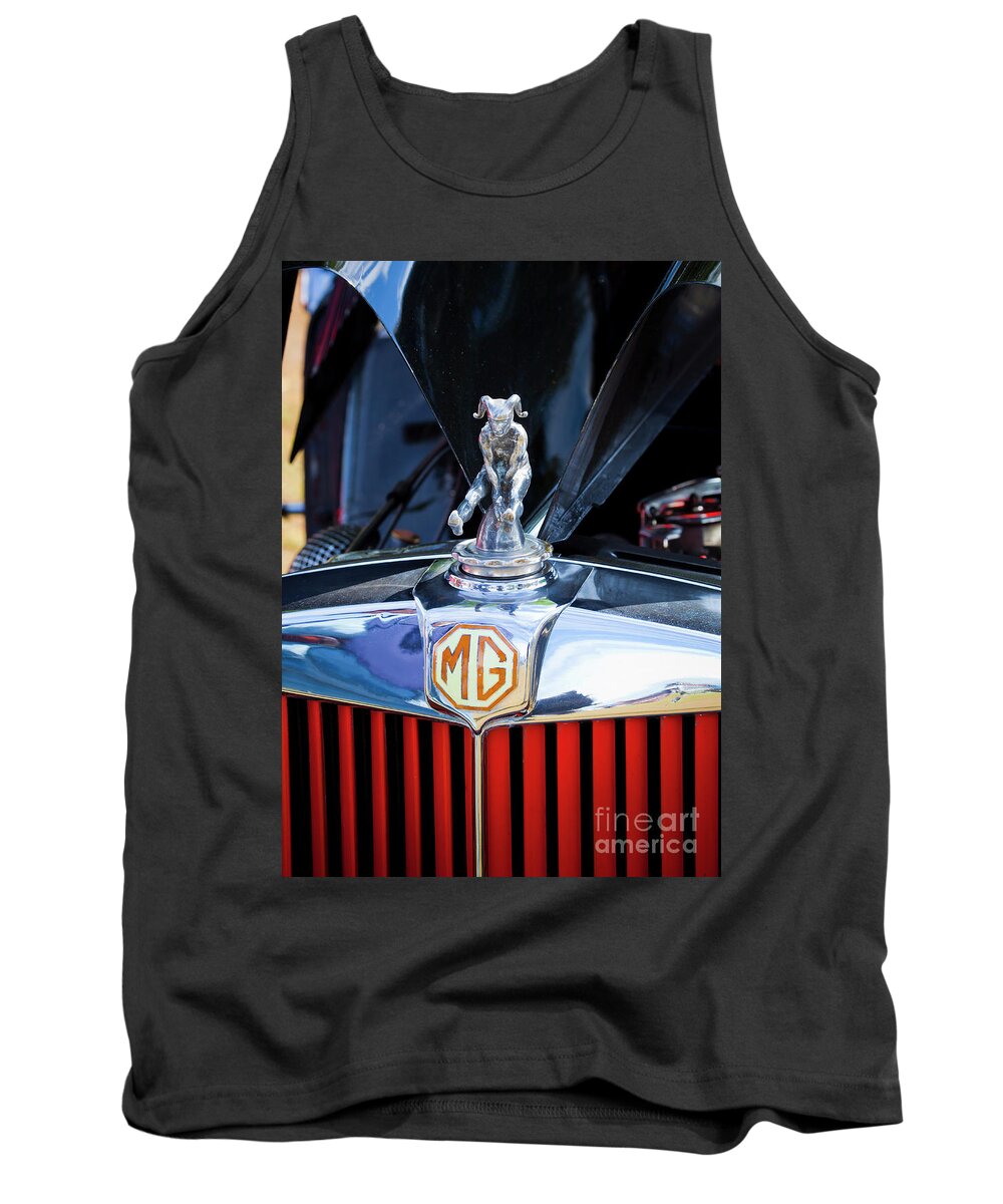 Court Jester Tank Top featuring the photograph MG Fool by Chris Dutton