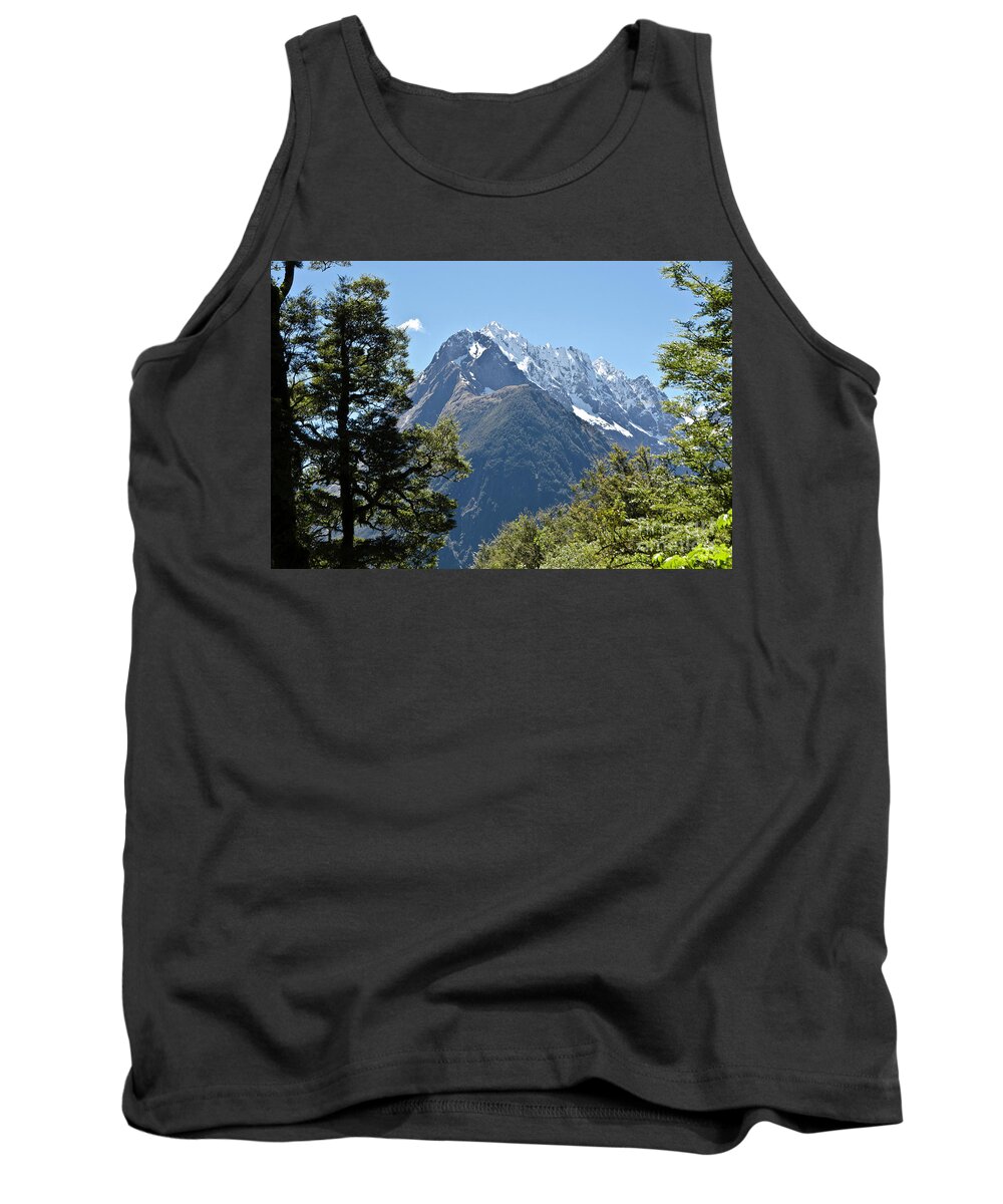 Queenstown Tank Top featuring the photograph Milford Sound, New Zealand by Yurix Sardinelly