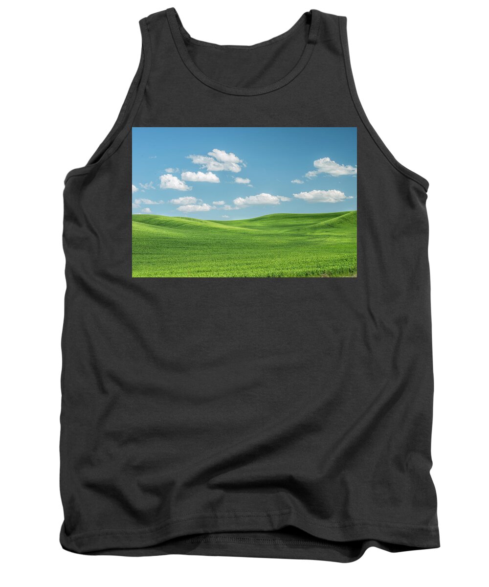 Agriculture Tank Top featuring the photograph Similar to desktop wallpaper on Windows computers. by Usha Peddamatham