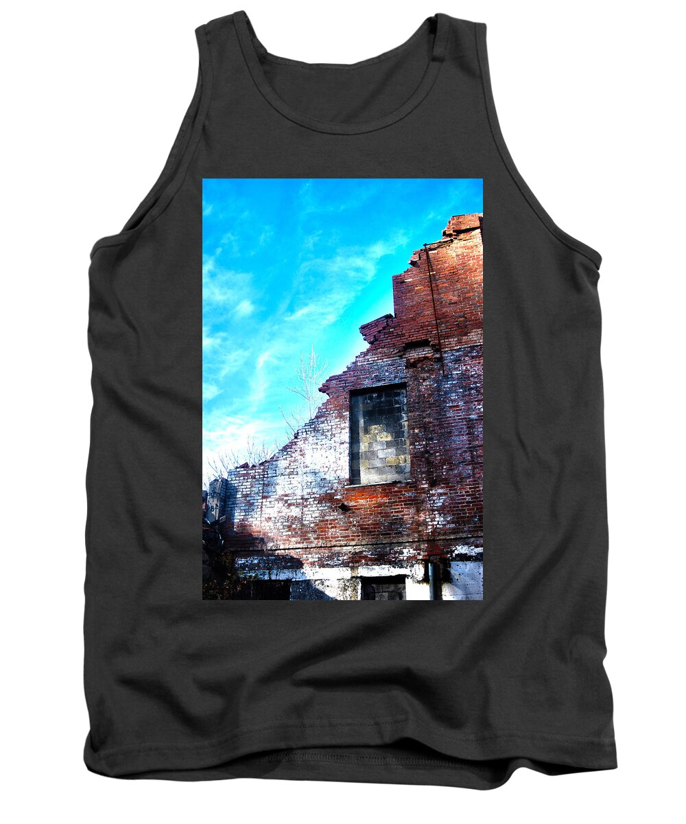  Tank Top featuring the photograph Missing Wall by Melissa Newcomb