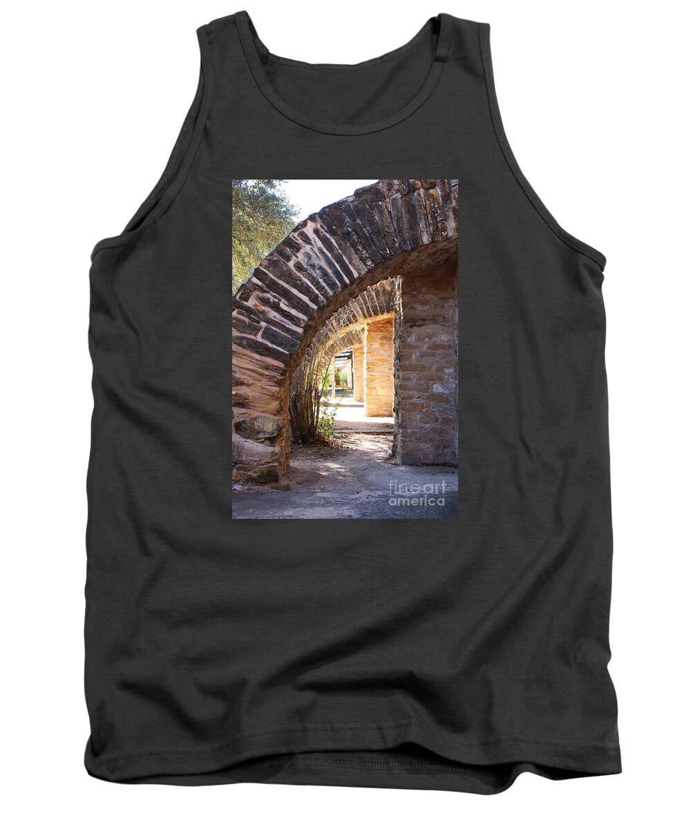 Arches Tank Top featuring the photograph Mission San Jose by Jeanette French