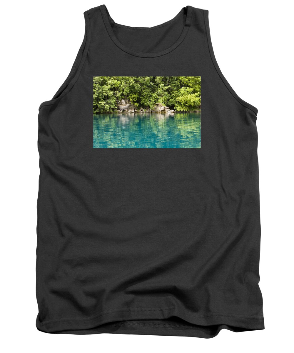 Lake Tank Top featuring the photograph Mystery At The Lake by Andrei Shliakhau
