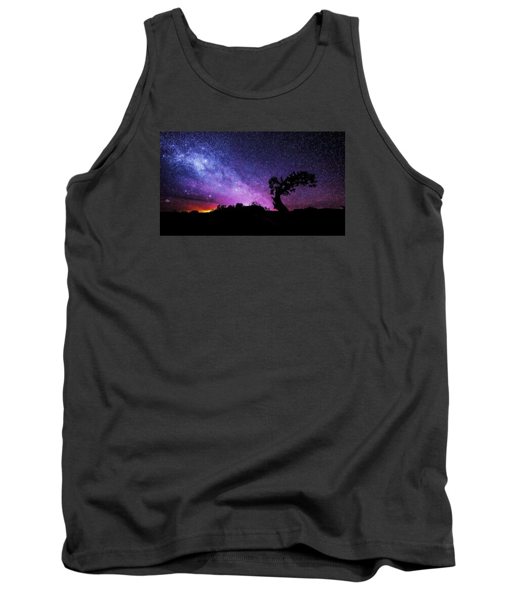Moab Skies Tank Top featuring the photograph Moab Skies by Chad Dutson