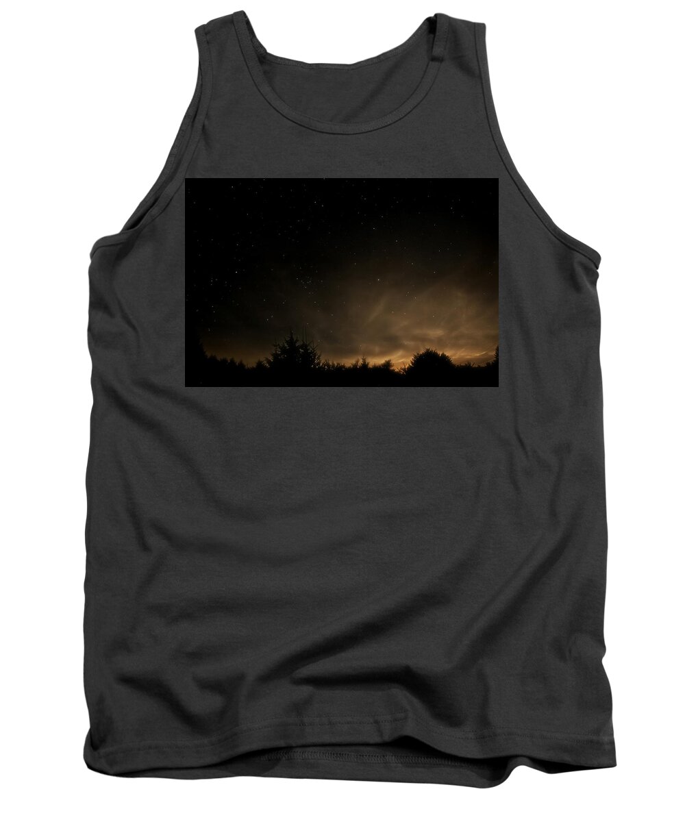 Stars Tank Top featuring the photograph Moon Rise by KATIE Vigil