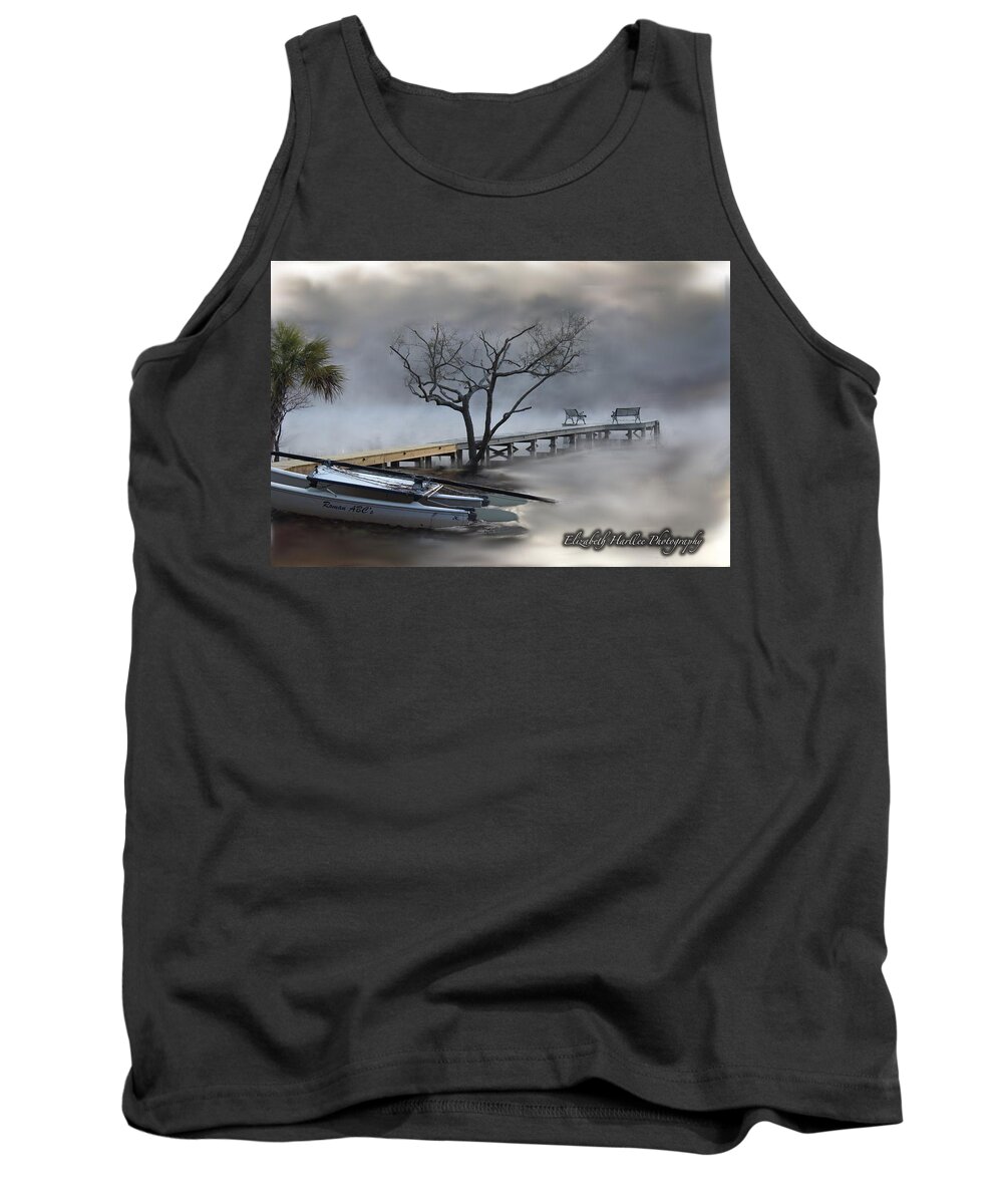  Tank Top featuring the photograph Morning Fog by Elizabeth Harllee