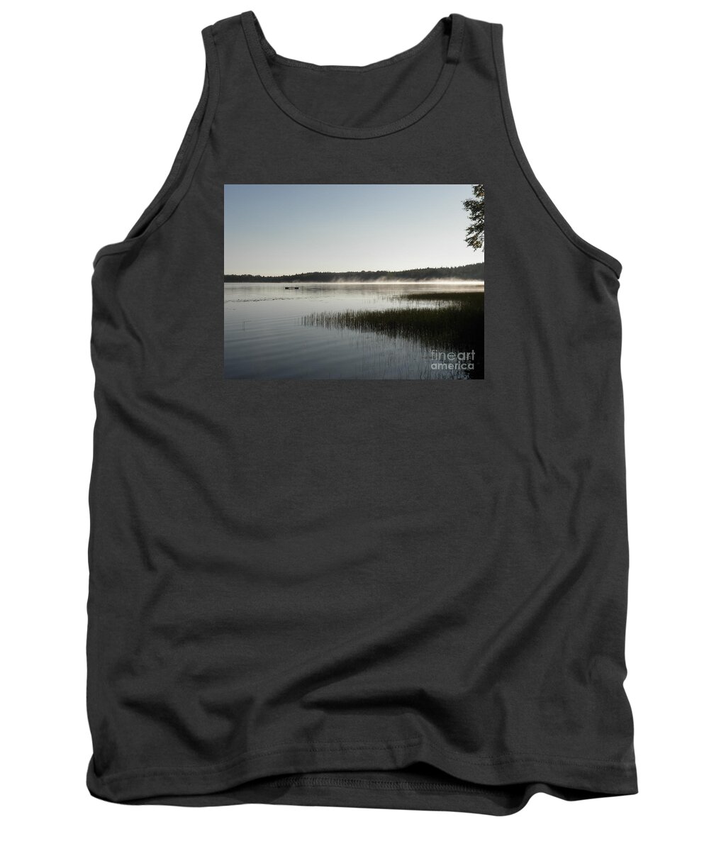 Morning Tank Top featuring the photograph Morning Mist by Vivian Martin