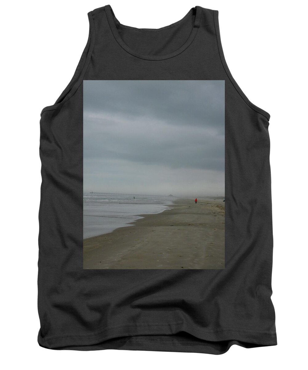 Beach Tank Top featuring the photograph Morning Siren Call by Judith Lauter