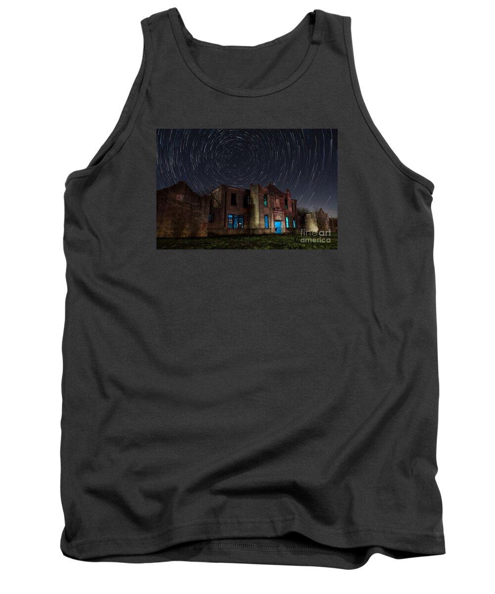 Abandoned School House Tank Top featuring the photograph Mosheim Texas Schoolhouse by Keith Kapple