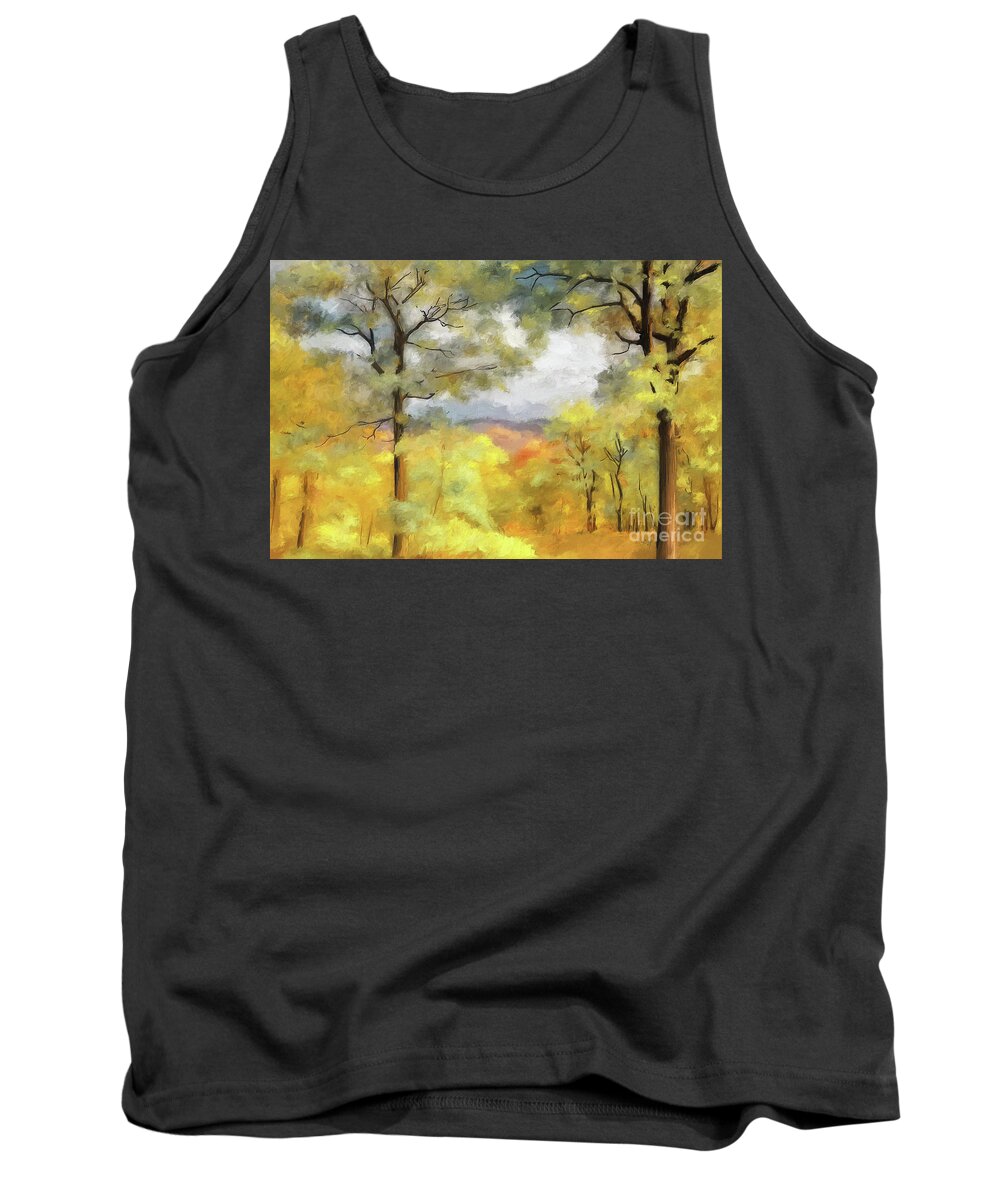 Mountain Tank Top featuring the photograph Mountain Morning by Lois Bryan
