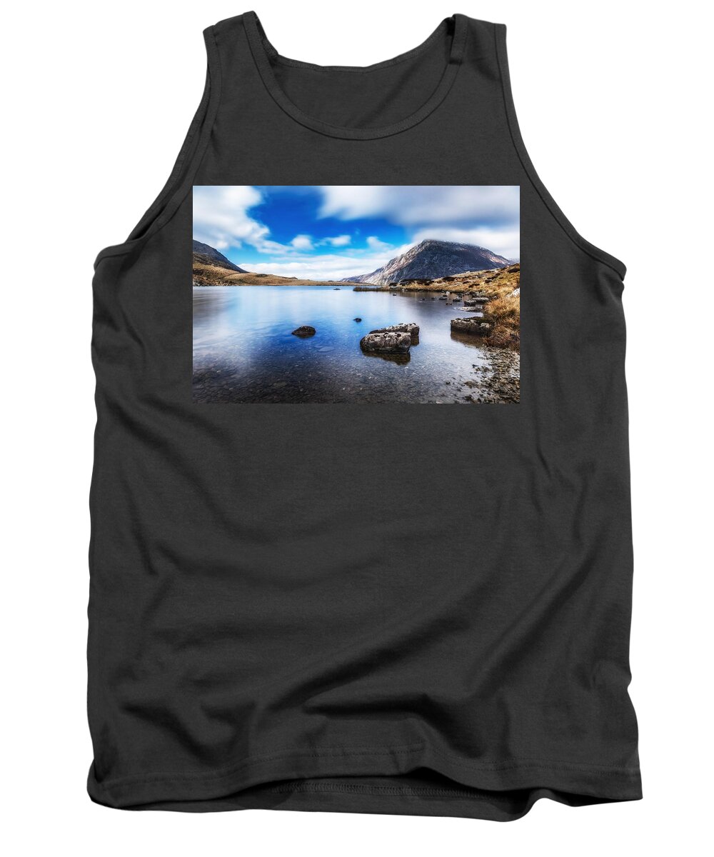 Mountain Tank Top featuring the photograph Mountain View by Nick Bywater