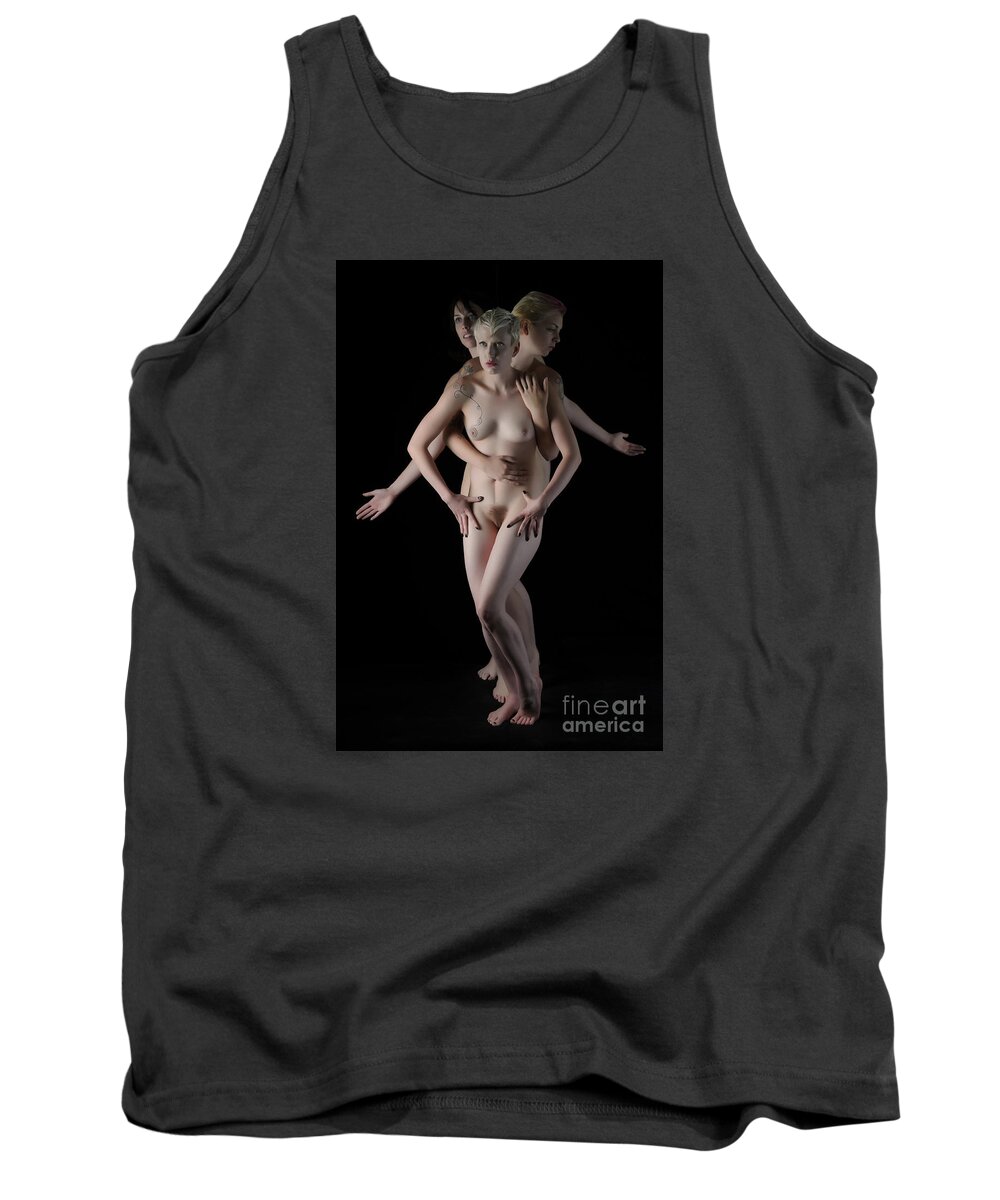 Artistic Photographs Tank Top featuring the photograph Multiple personalities by Robert WK Clark