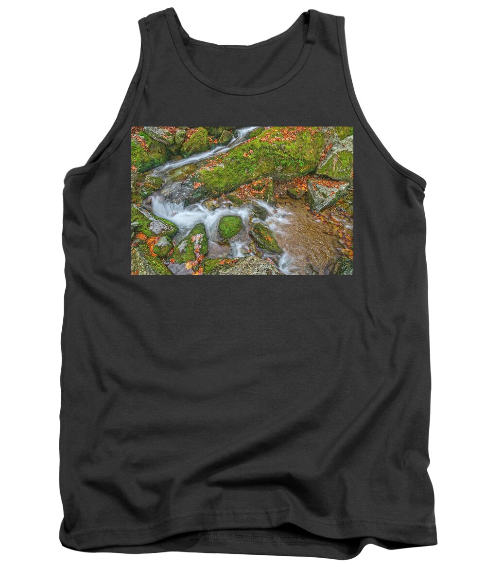 Crabtree Falls Tank Top featuring the photograph My Life Looks Like A Test I Didn't Study For. by Bijan Pirnia