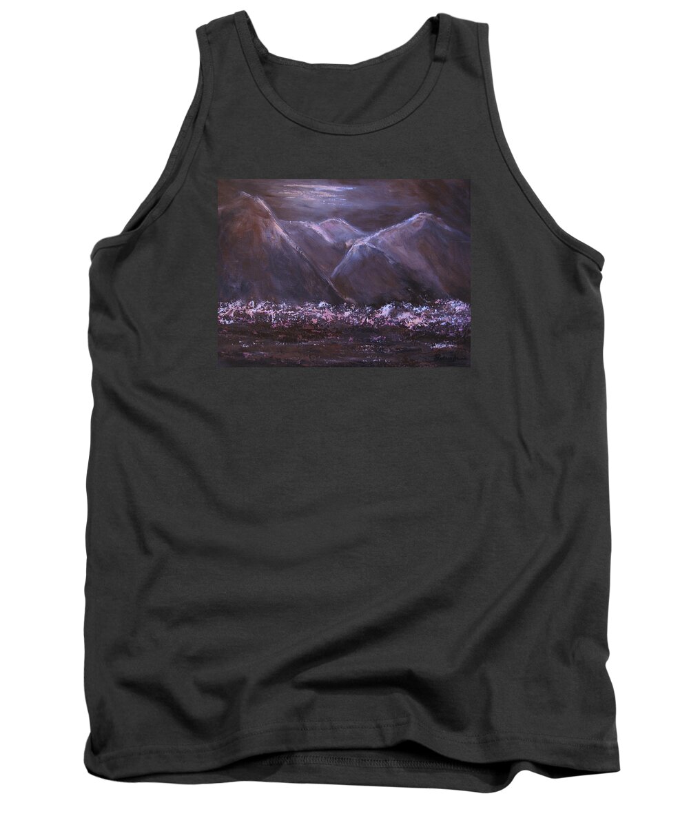 Expressionism Tank Top featuring the painting Mythological Journey by Roberta Rotunda
