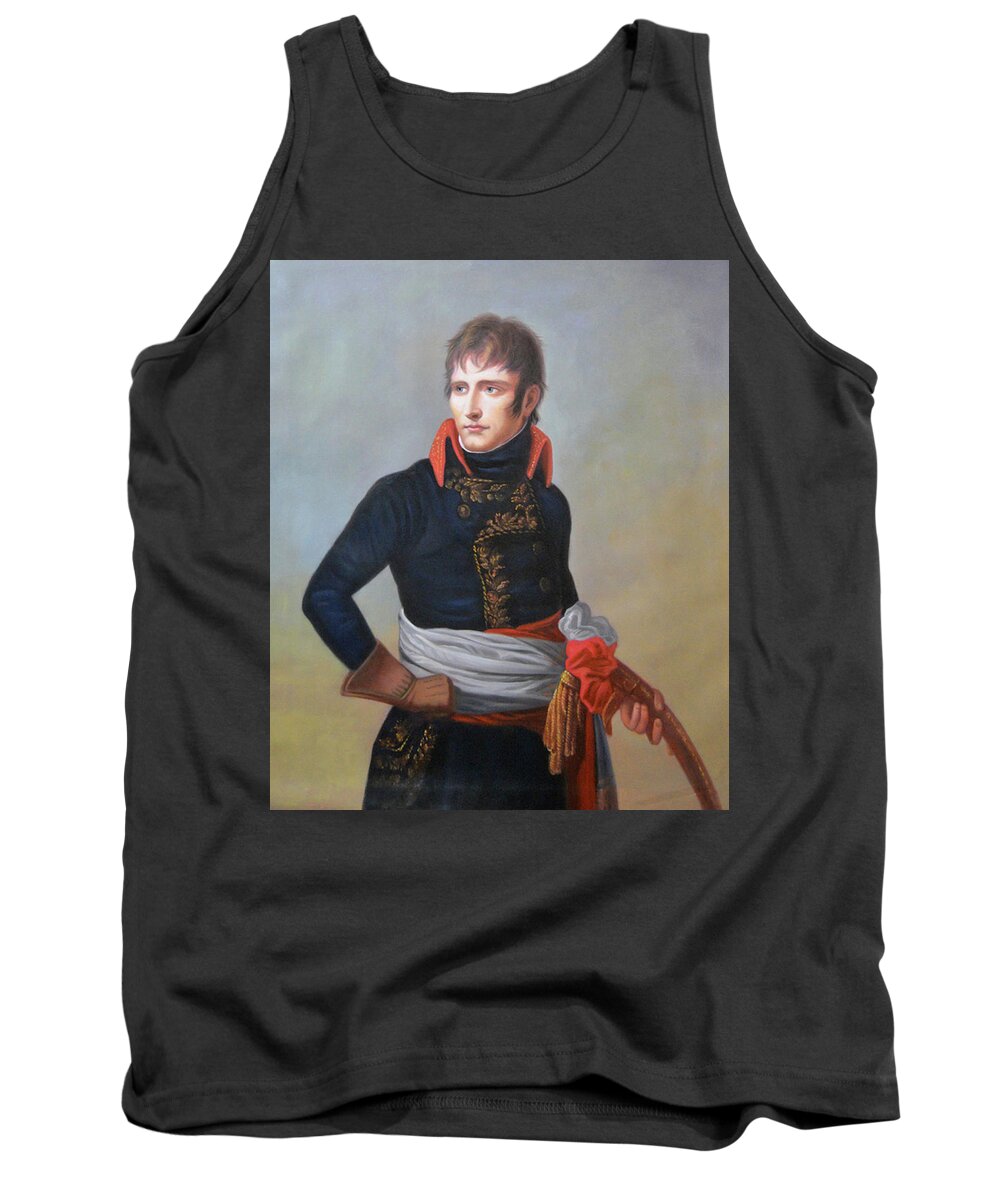 Napoleon Tank Top featuring the painting Napoleon Bonaparte as First Consul by Andrea Appiani