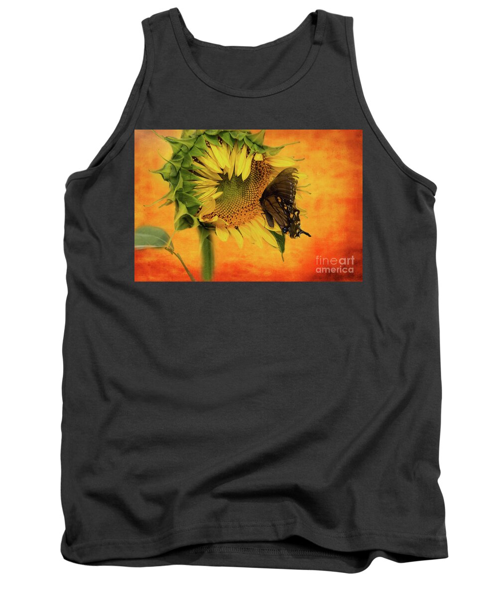 Bold Tank Top featuring the photograph Nectar Time by Geraldine DeBoer