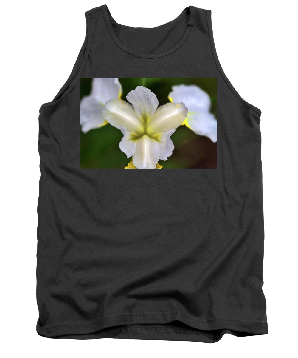 Neon Tank Top featuring the photograph Neon Petals by Richard Gregurich