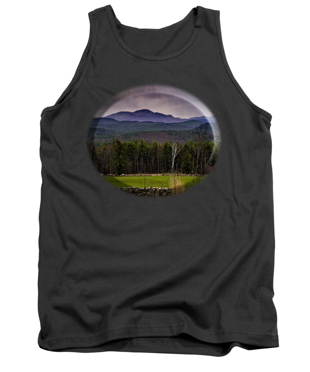 Contoocook Tank Top featuring the photograph New England Spring In Oil by Mark Myhaver