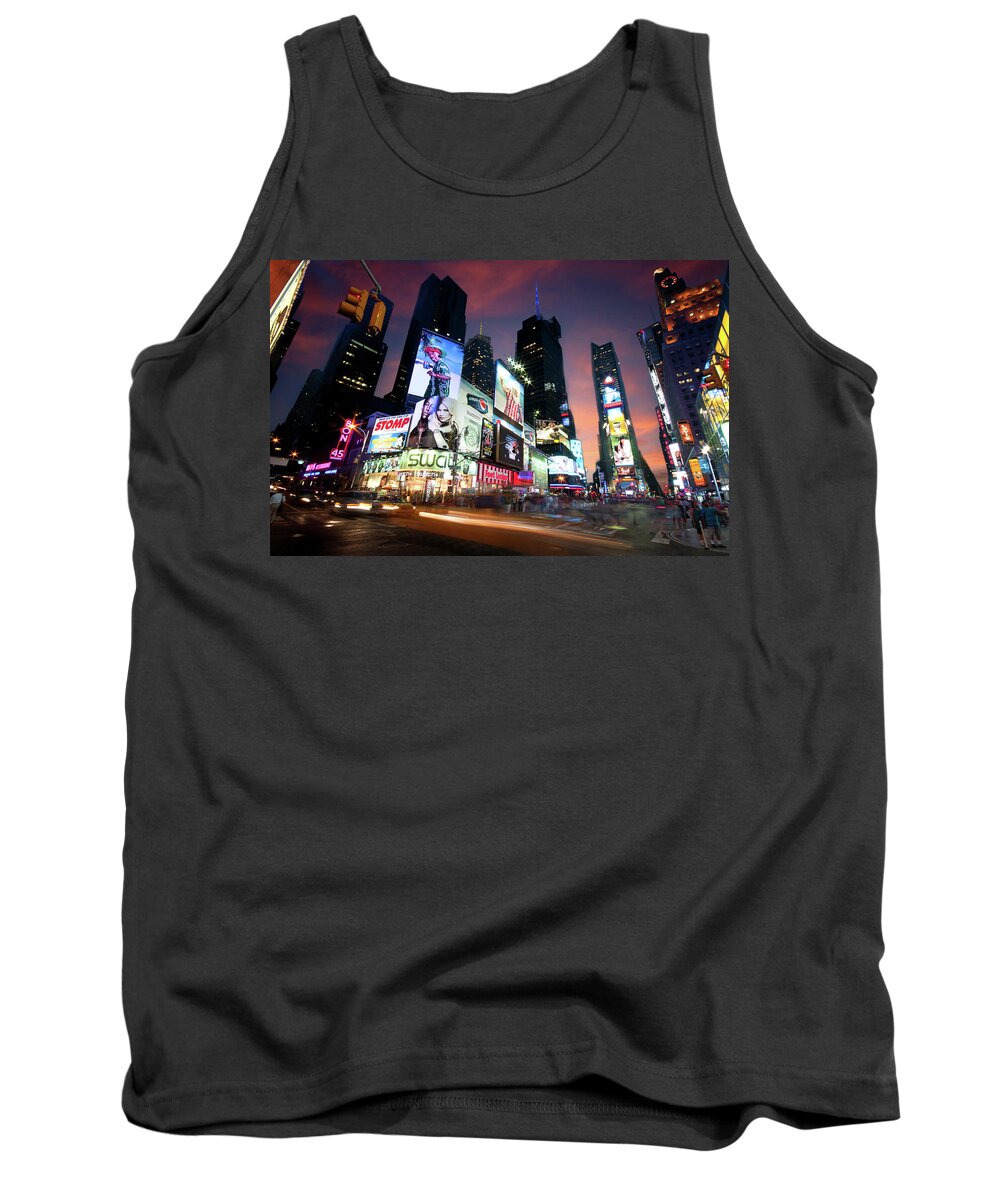 Michalakis Ppalis Tank Top featuring the photograph New York Cityscape by Michalakis Ppalis