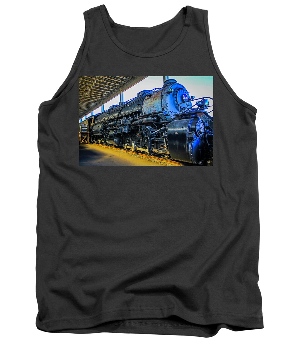 Steam Engine Tank Top featuring the photograph Norfolk and Western 2156 by Dale R Carlson