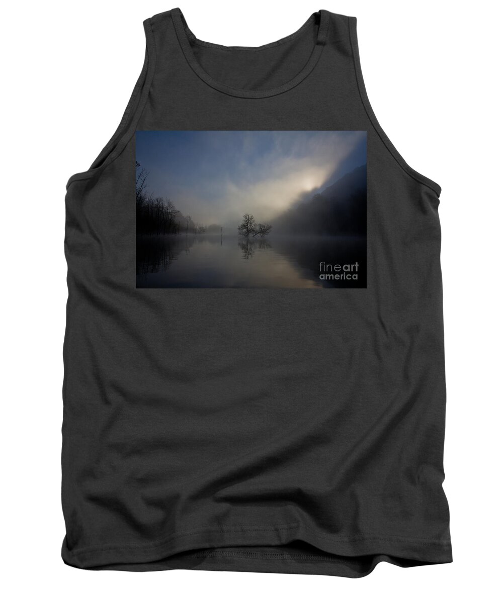 Norris Tank Top featuring the photograph Norris Lake April 2015 by Douglas Stucky