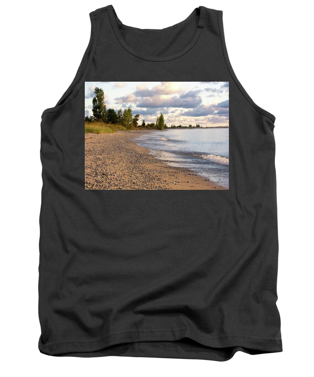 North Manitou Island Tank Top featuring the photograph North Manitou Island by Rich S