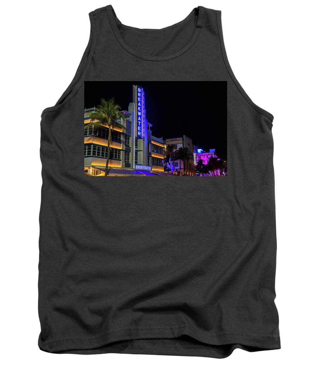 Florida Tank Top featuring the photograph Ocean Drive by Penny Meyers