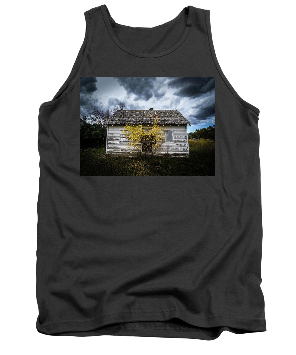 Old House Tank Top featuring the photograph Old House by Wesley Aston