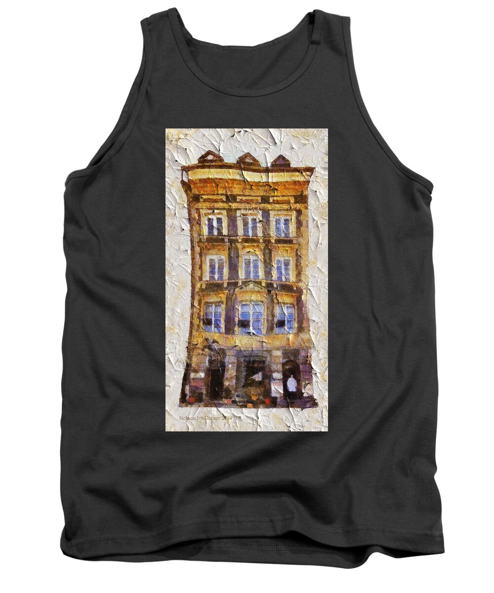 Old Town Tank Top featuring the photograph Old Town in Warsaw #21 by Aleksander Rotner