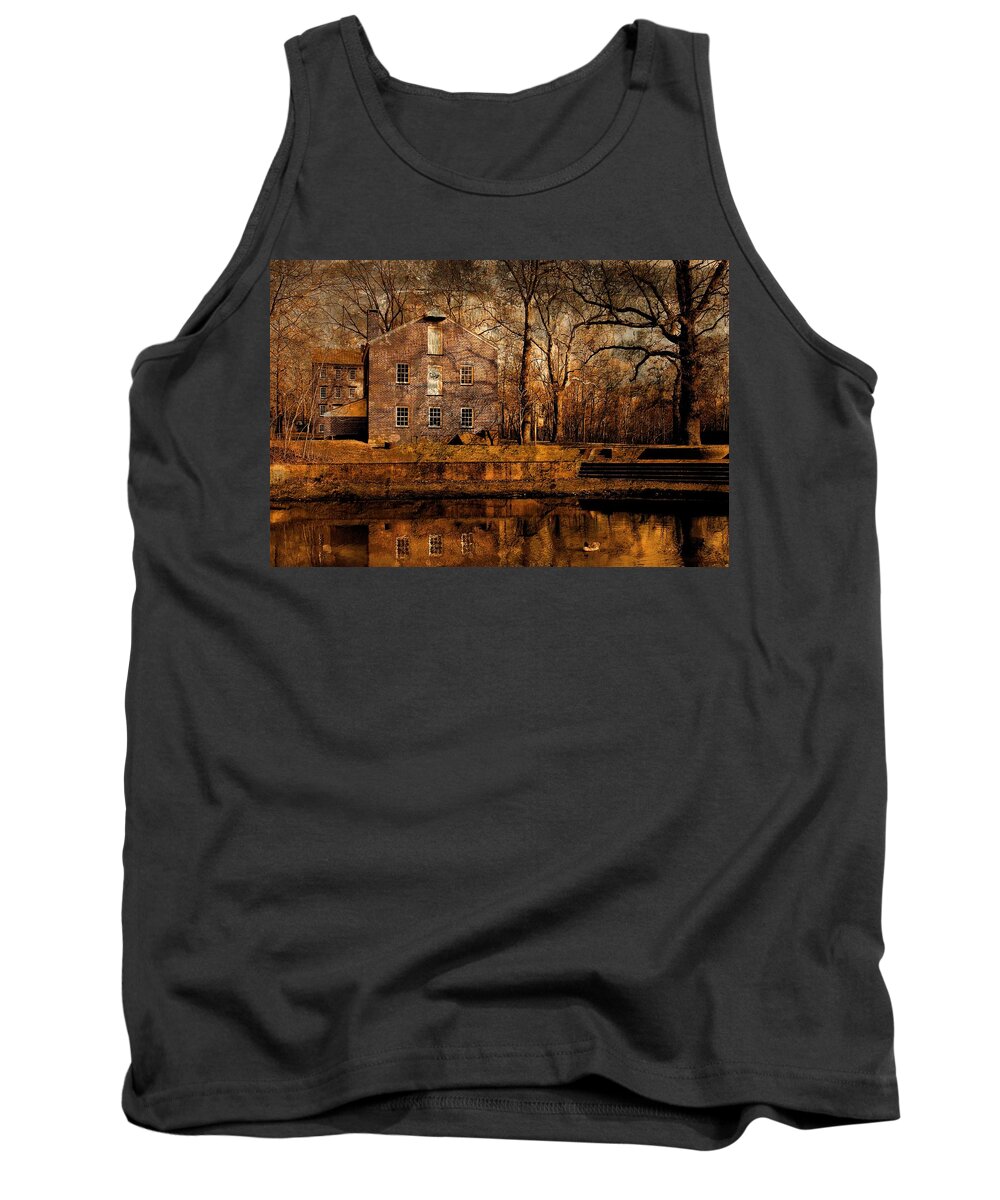 Allaire State Park Tank Top featuring the photograph Old Village - Allaire State Park by Angie Tirado