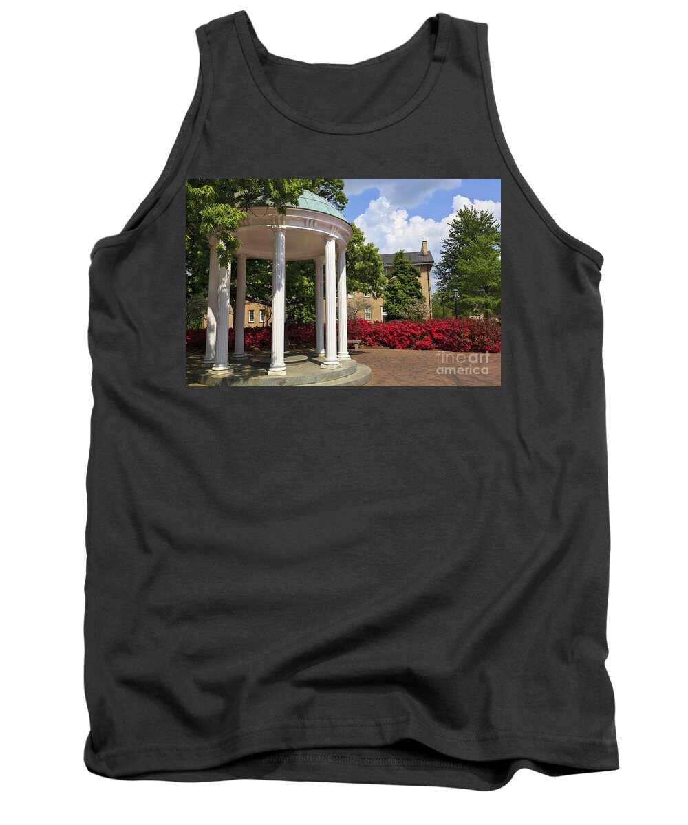 Old Well Tank Top featuring the photograph Old Well at Chapel Hill in Spring by Jill Lang