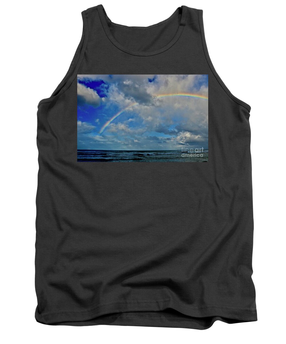 Rainbow Tank Top featuring the photograph One More Rainbow by Craig Wood
