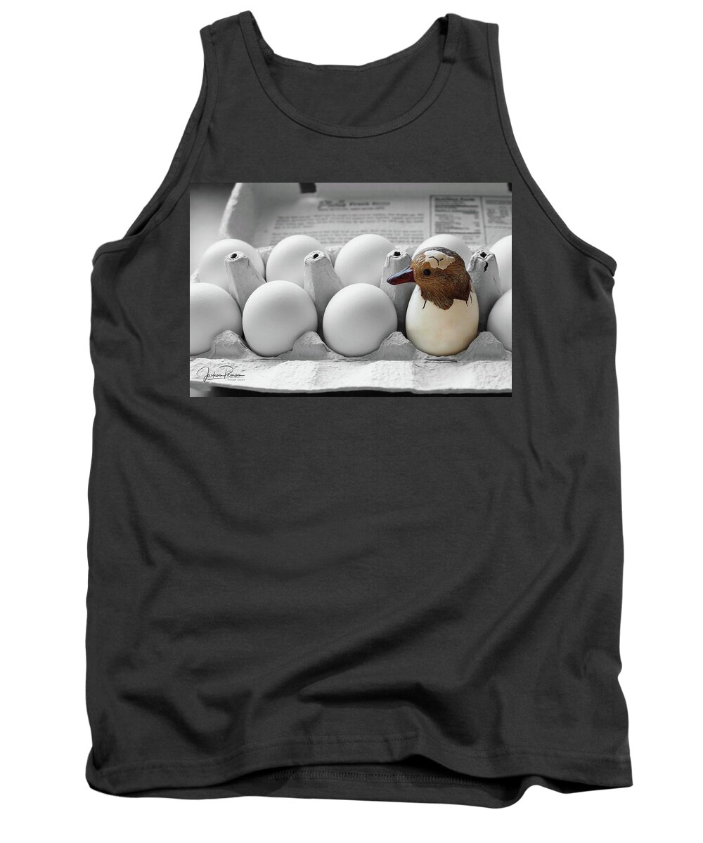 Chicken Tank Top featuring the photograph Oops by Jackson Pearson