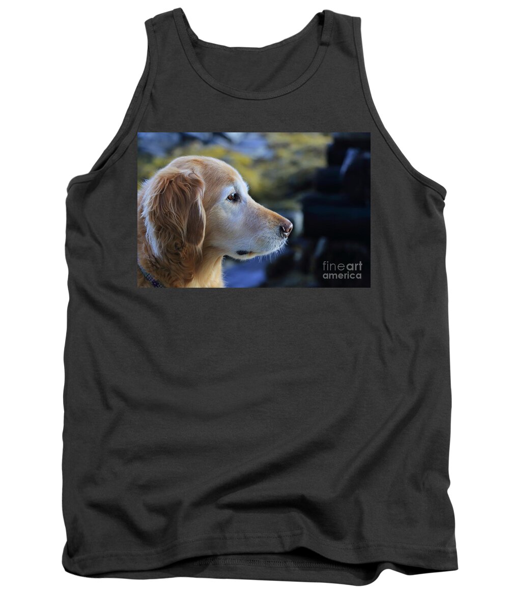 Genevieve Tank Top featuring the photograph Our Best Girl by Elizabeth Dow