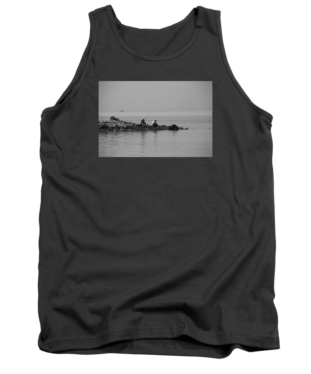 Al-ahyaa Tank Top featuring the photograph Our Quiet Chats About Life by Jez C Self