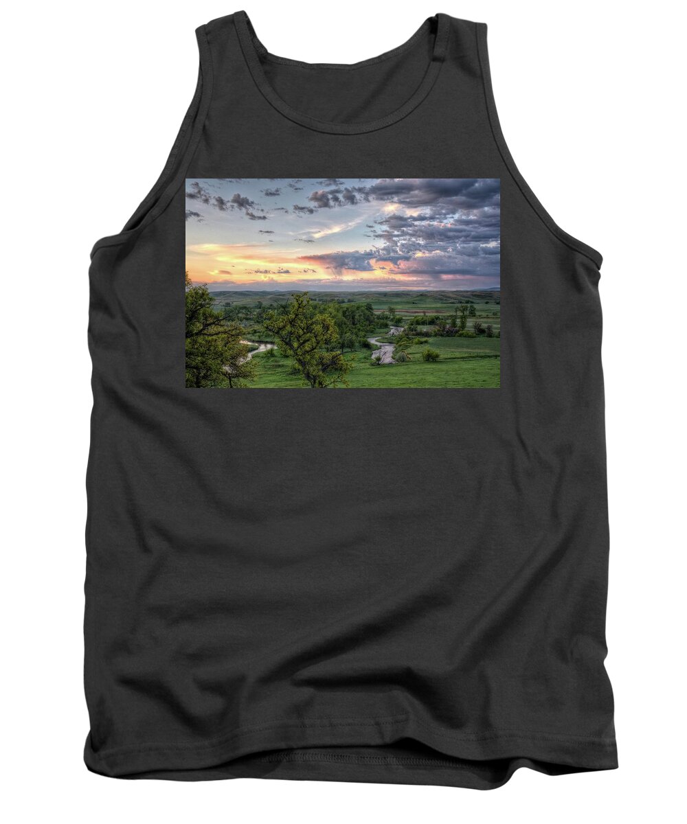 Pastel Tank Top featuring the photograph Pastel Spring Morning by Fiskr Larsen