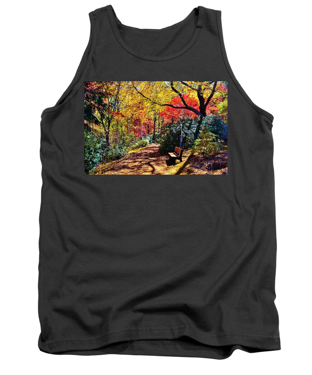 Forest Tank Top featuring the photograph Peace and Tranquility by Eileen Brymer