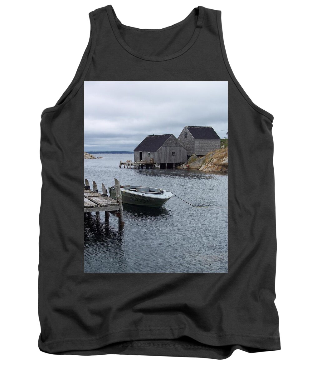 Peggys Cove Tank Top featuring the photograph Peggys Cove Canada by Richard Bryce and Family