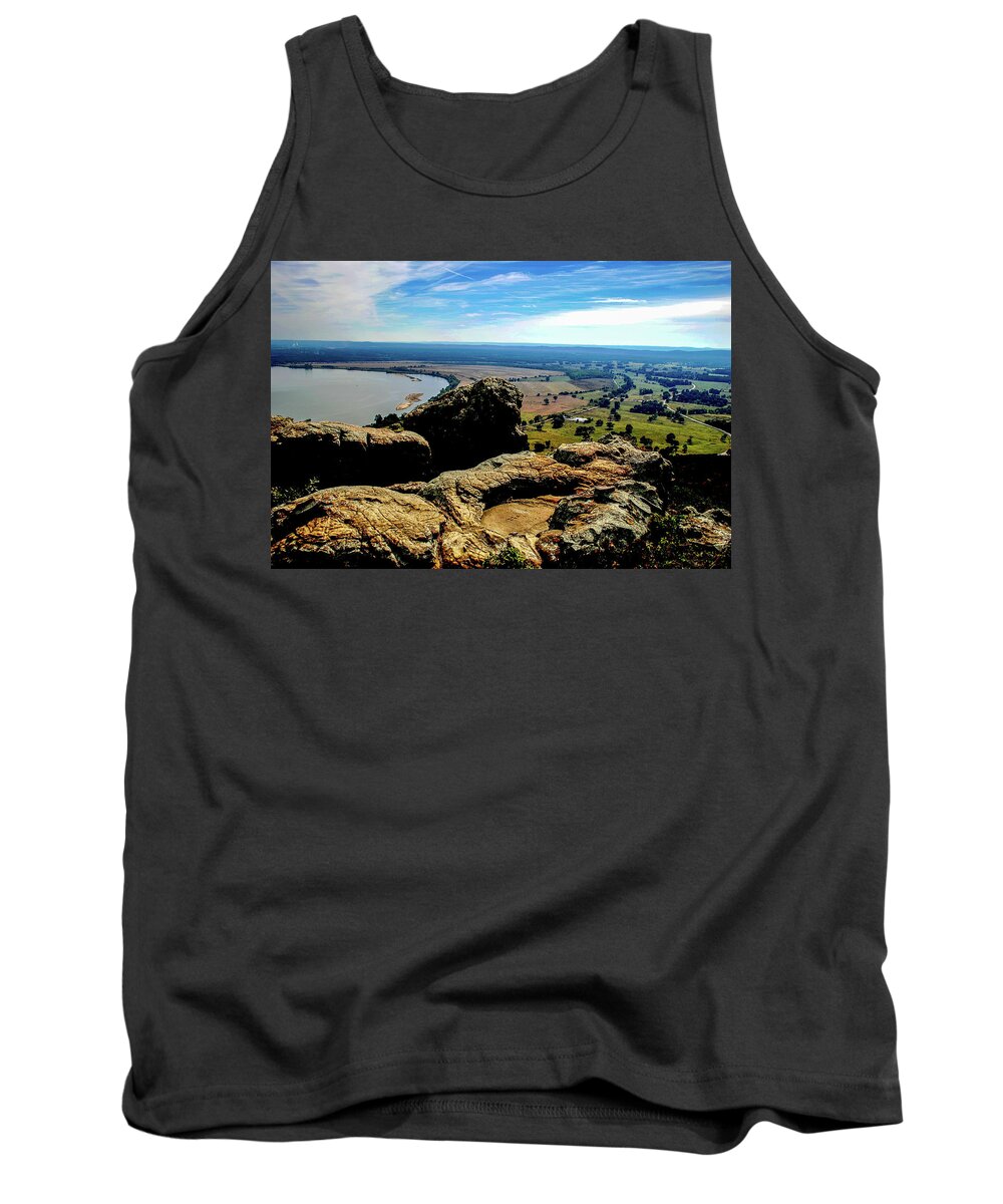 Landscape Tank Top featuring the photograph Petit Jean State Park by Jerry Connally