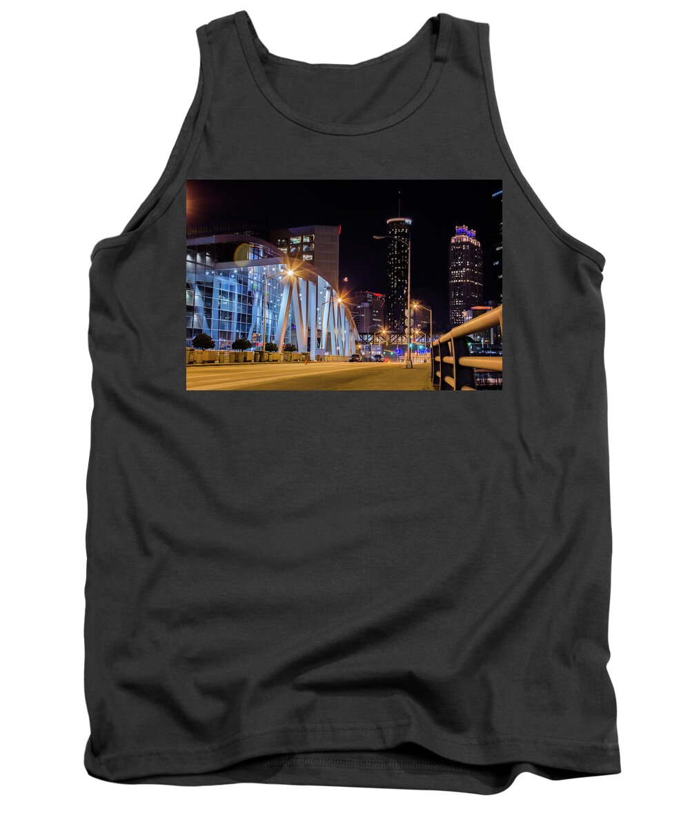 Atlanta Tank Top featuring the photograph Phillips Arena by Kenny Thomas
