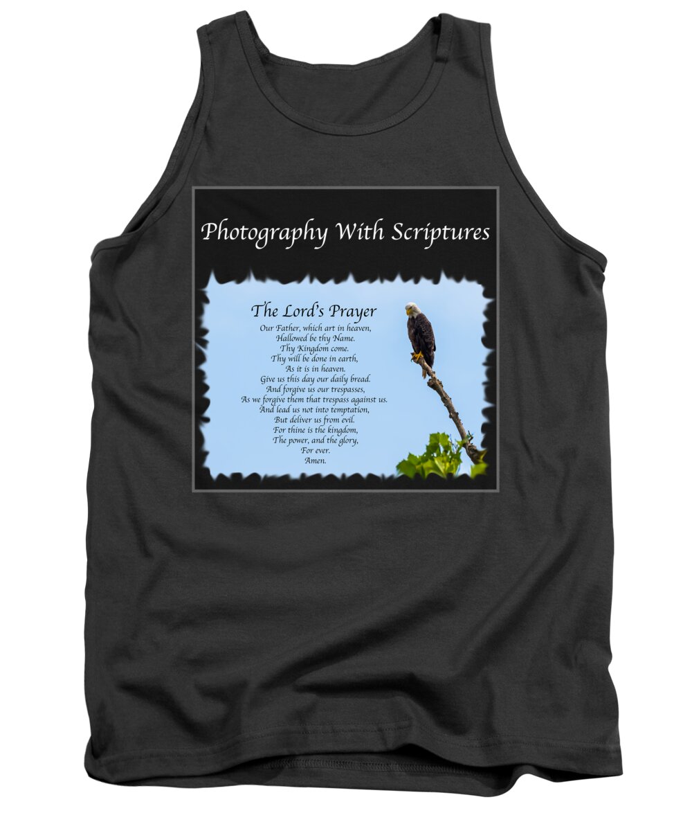 Scripture Tank Top featuring the photograph Photography with Scriptures by Holden The Moment