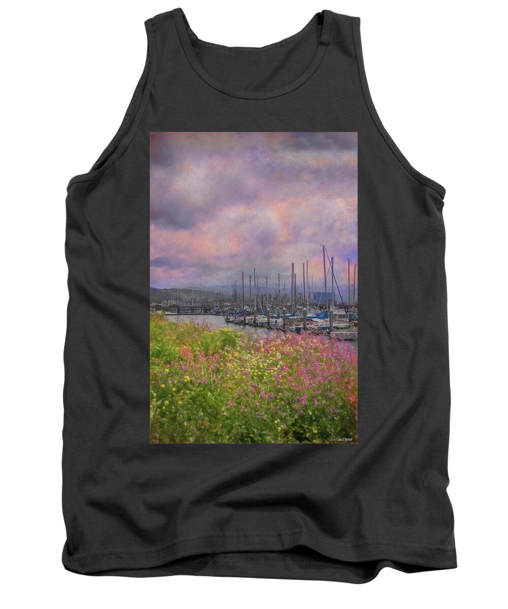 Harbor Tank Top featuring the photograph Pillar Point Harbor by Patricia Dennis