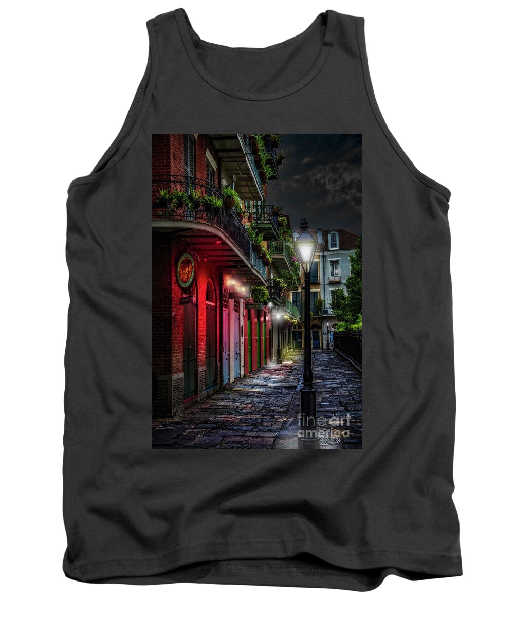 Nola Tank Top featuring the photograph Pirate's Alley by Jarrod Erbe